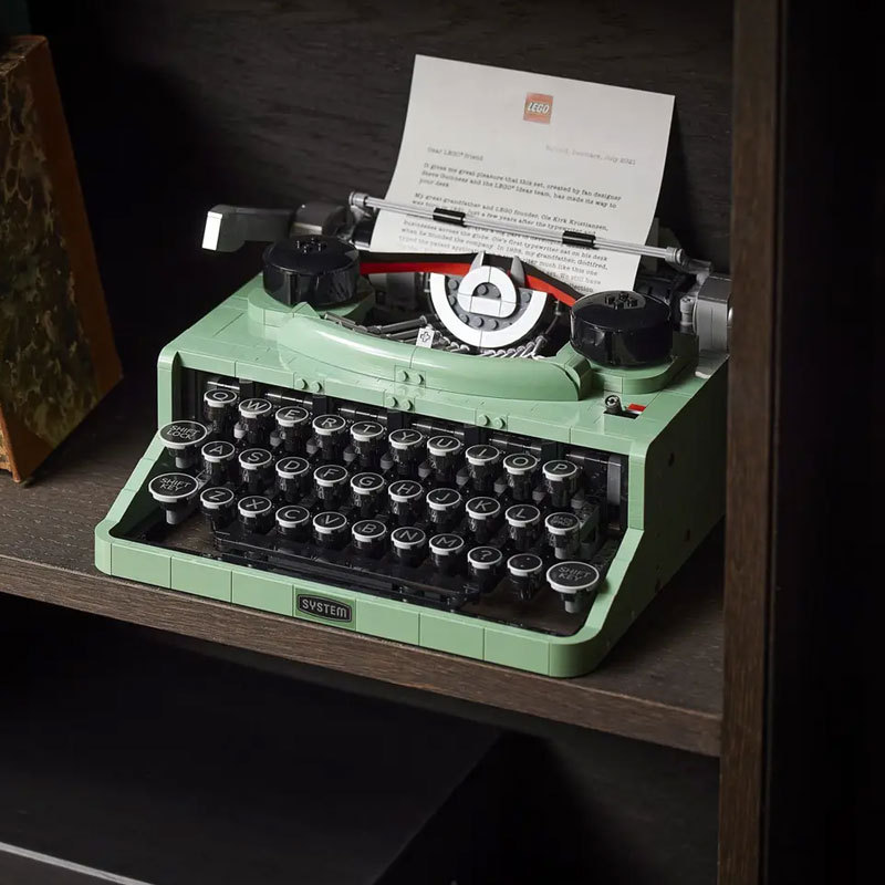 6900 KING 66886 Typewriter Ideas 21327 Building Block Brick 2079±pcs from China