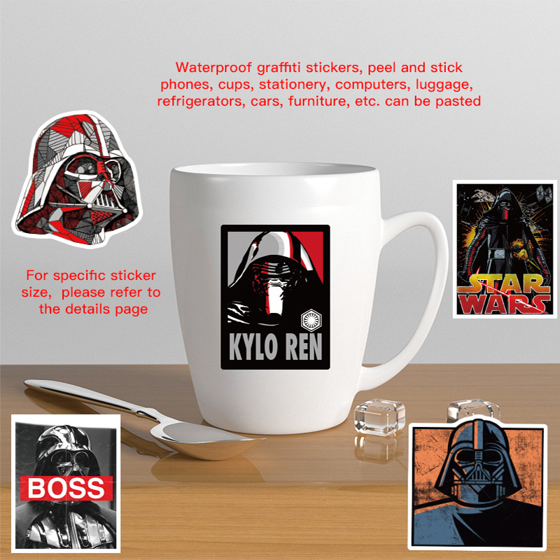 100 Pieces Star Wars Stickers Water-Proof from China