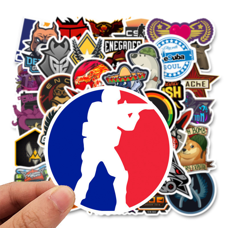 50 Pieces Among Us Stickers Water-Proof Fashion Aesthetic Motorcycle Phone Car Skateboard Laptop Sticker From China