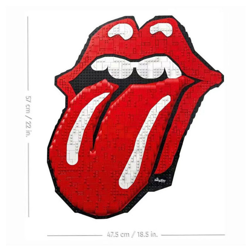 Custom 60213 The Rolling Stones Art 31206 Building Block Bricks Toy 1998±pcs from China