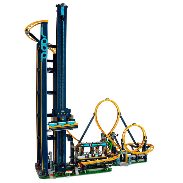 Custom 13003 Loop Coaster Fair Ground Creator 13003 Building Block Brick Toy 3756±PCS from China