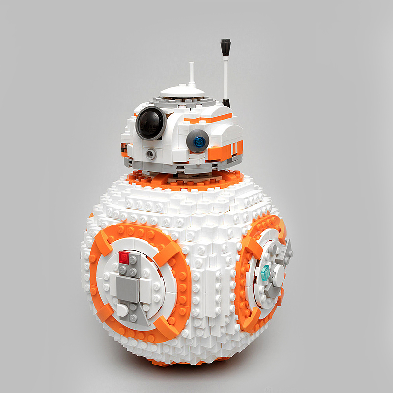 【Special Pprice】10906 Star Wars Series BB-8 Building Blocks 1106pcs Bricks From China 75187