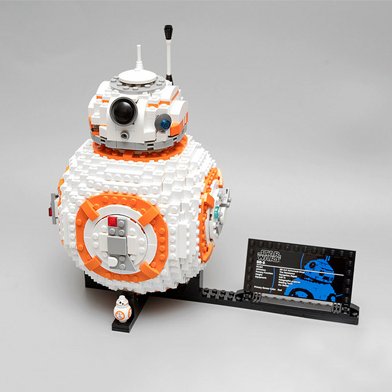 【Special Pprice】10906 Star Wars Series BB-8 Building Blocks 1106pcs Bricks From China 75187