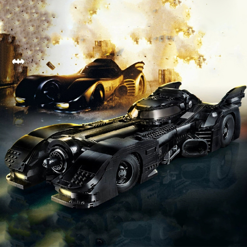 LJ6229 Batman 1989 Batmobile Model Building Blocks 3306pcs Bricks Toys 76139 From USA 3-7 Days Delivery