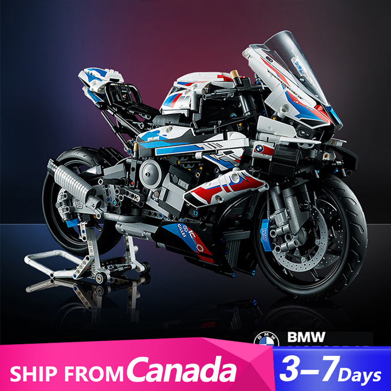 [Pre-order by 22-25] Custom 01000/7800 / KING A2118/6688 BMW M 1000 RR Technic Building Blcok 1920pcs Bricks Toys 42130 from Canada 3-7 Days Delivery