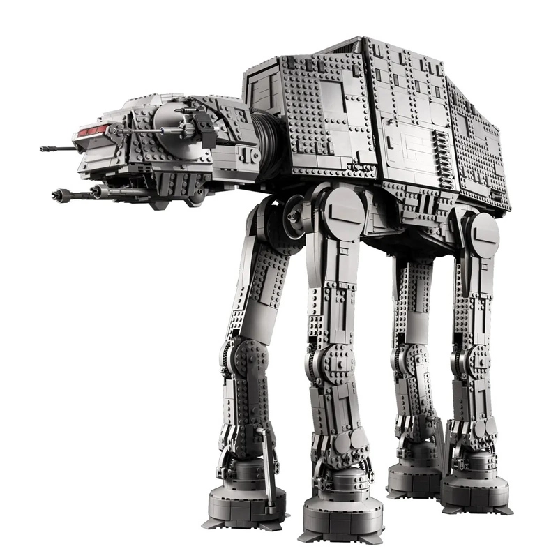 In Stock A66677 KING UCS AT-AT Star Wars Building Blocks 6785pcs Bricks Toys Shipped from Europe 75313