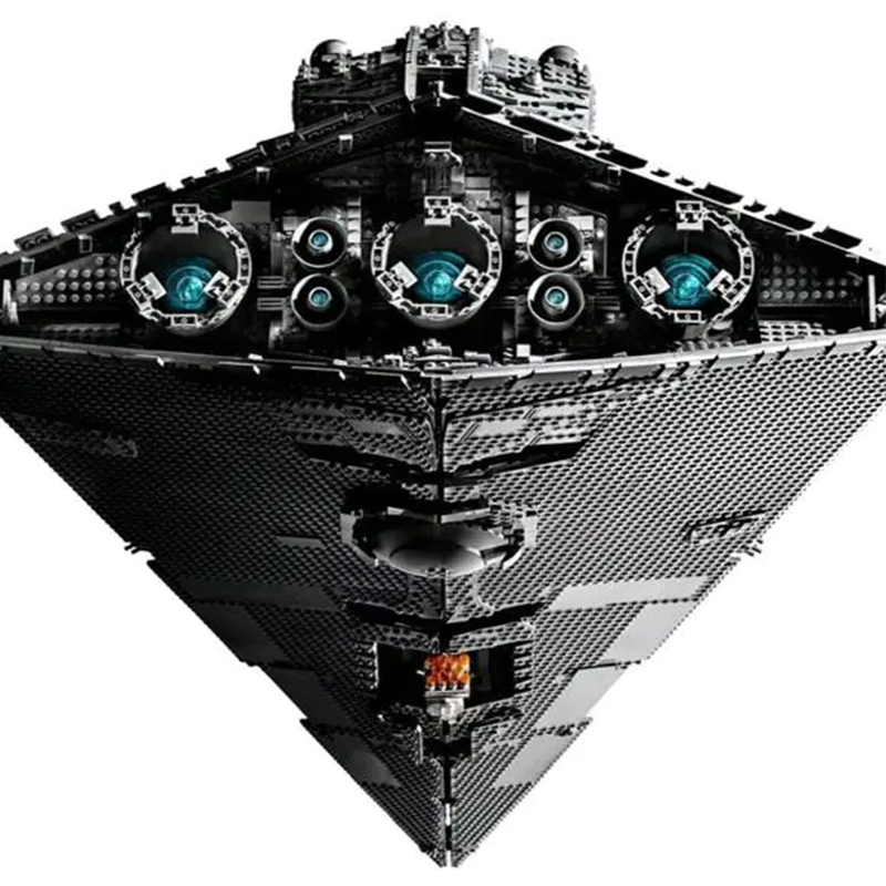 Customized 88602  Imperial Star Destroyer Star Wars Movie 5278pcs 75252 Ship from Europe 3-7 Days Delivery