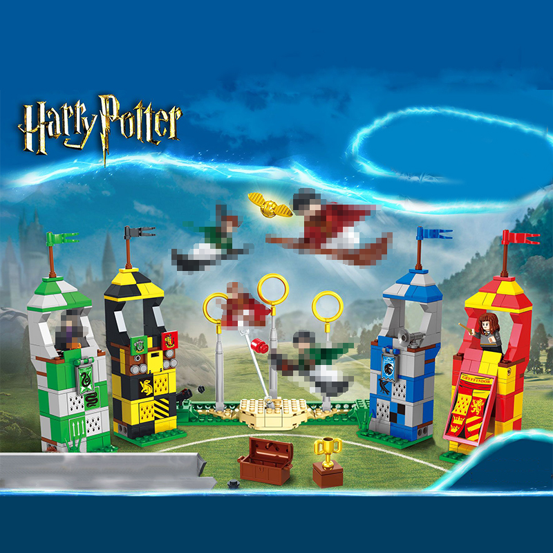 [Pre-order by 5 Nov.] SX6061 Quidditch Match Hogwarts Harry Potter 75956 Building Block Bricks 500±pcs from China