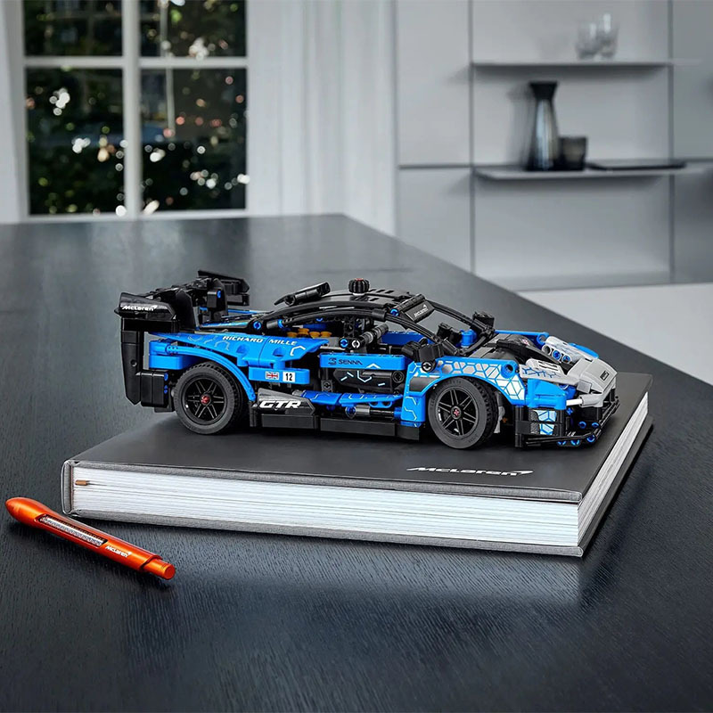 Custom 40030 McLaren Senna GTR Technic Car Vehicle 42123 Building Block Brick 830±pcs from China