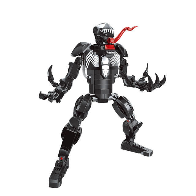 ZIMO 60018 Venom Figure Marvel Super Heroes 76230 Building Block Brick Toy 322±pcs from China