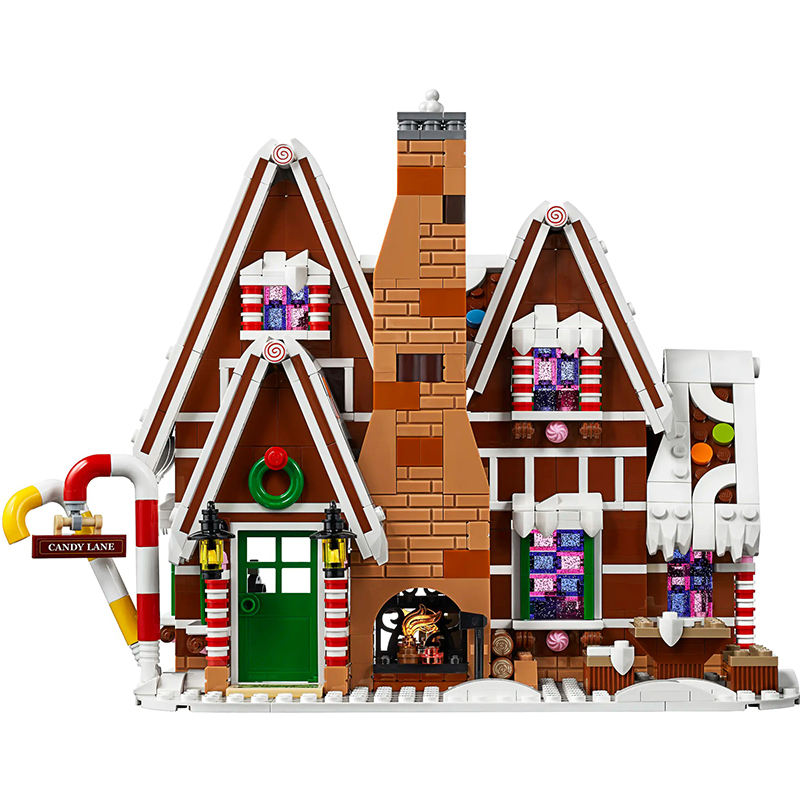 Custom X19075 Expert Series Gingerbread House Bricks Toys 10267  From China