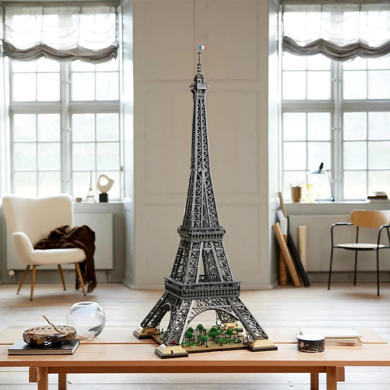 {Pre-order by 25th Dec} Custom 10001 Creator Expert Eiffel Tower Buildings 10307 Building Block Brick Toy 10001±PCS from China Delivery.