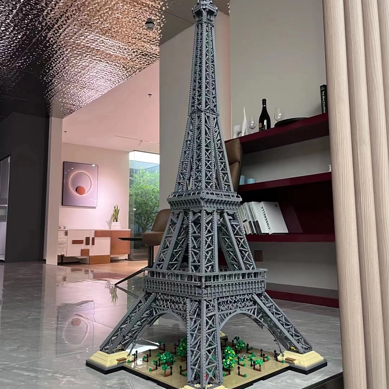 {Pre-order by 25th Dec} Custom 10001 Creator Expert Eiffel Tower Buildings 10307 Building Block Brick Toy 10001±PCS from China Delivery.