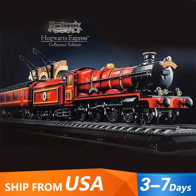 LEJI 76500 Hogwarts Express Collectors' Edition Harry Potter Movie 76405 Building Block Brick Toy 5129±pcs Ship From USA 3-7 Days Delivery