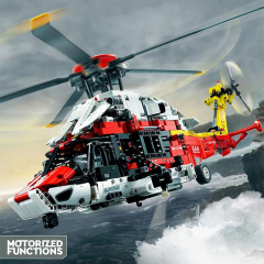 [With Motor] Motorised Airbus H175 Rescue Helicopter Technic 42145