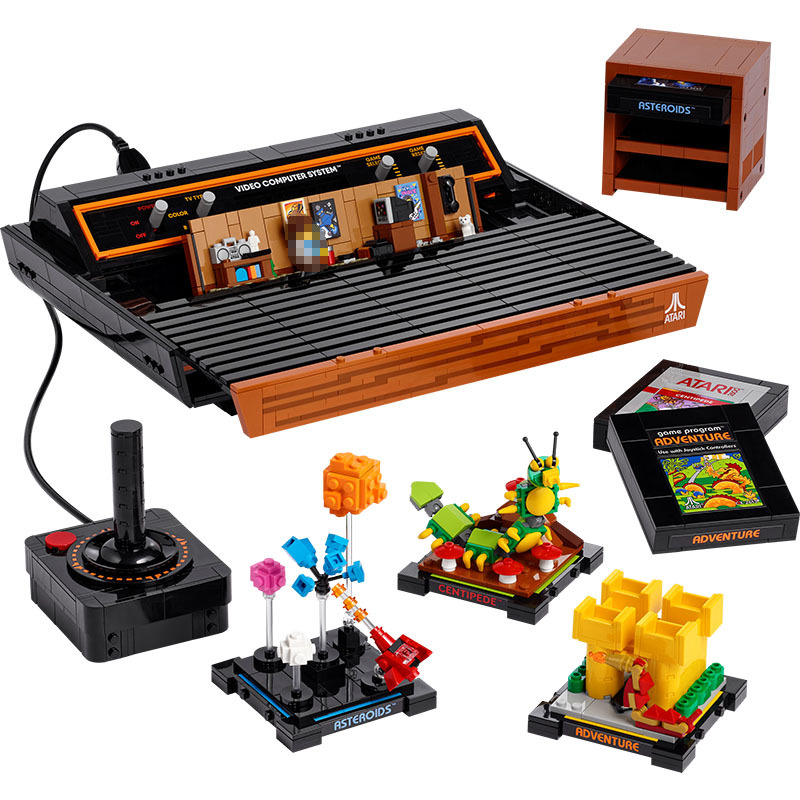[In-stock ] KING 60234 Atari 2600 Game Machine Creator 10306 Building Block Brick Toy 2532±pcs from USA 3-7 Day Delivery.