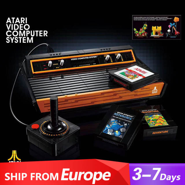 KING 60234 Atari 2600 Game Machine Creator 10306 Building Block Brick Toy 2532±pcs From Europe3-7 Day Delivery.