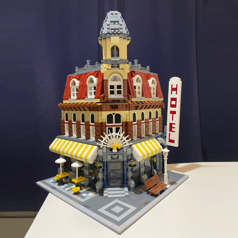 Custom A2106 Cafe Corner Creator 10182 Building Blocks 2133pcs Bricks Toys Model from China