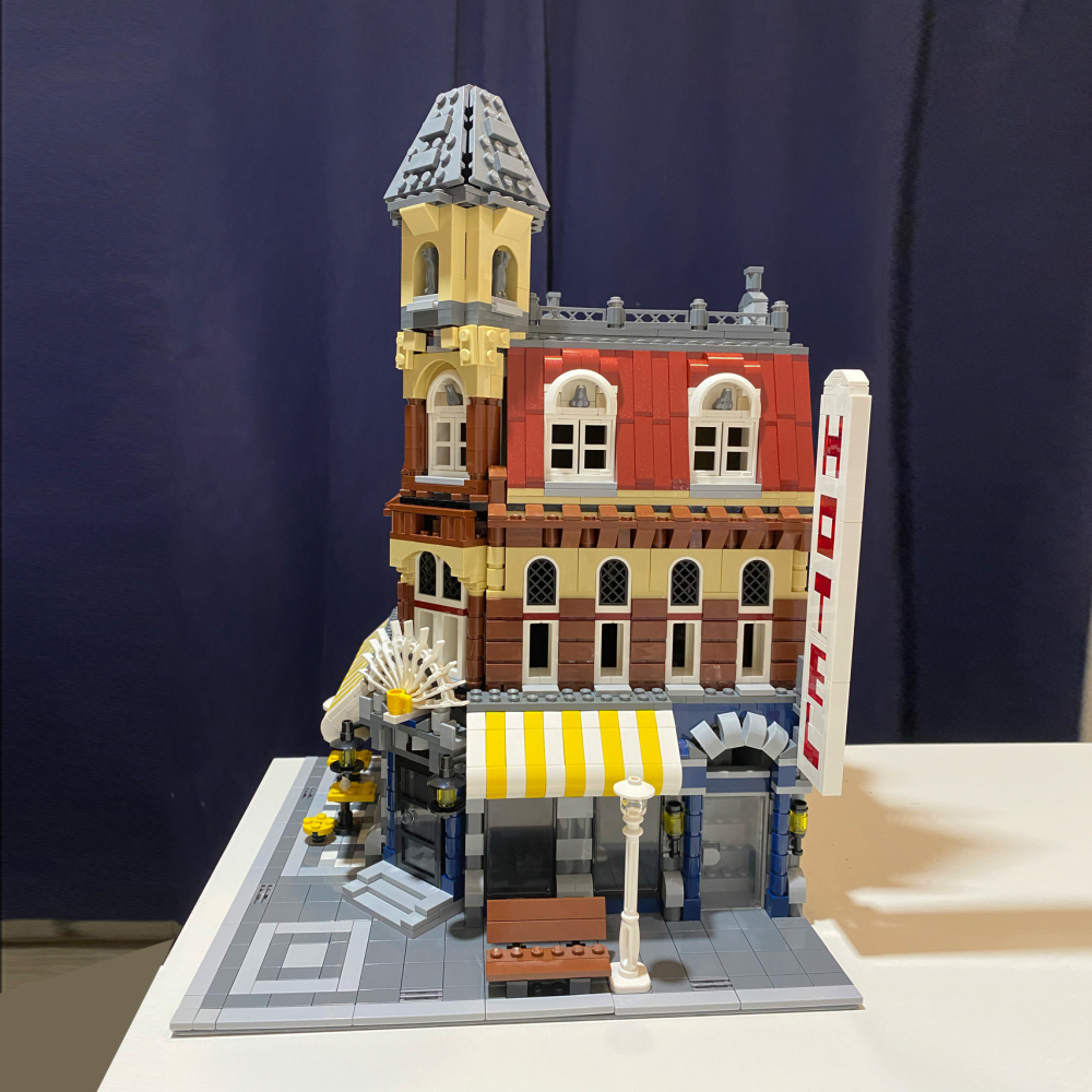 Custom A2106/15002 Cafe Corner Creator 10182 Building Block Brick 2056±pcs Europe 3-7 Day Delivery.