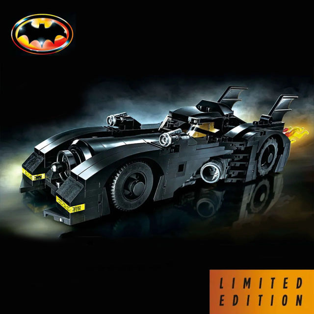 Custom 8228 Super heroes DC 1989 Batmobile - Limited Edition Car Building Block 366±pcs 40433 Brick from China