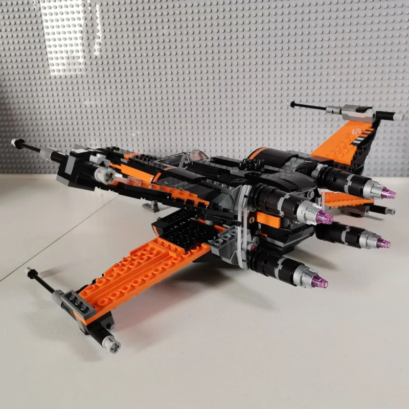Custom 05004/7102 Star Wars Poe's X-wing Fighter 75102 Building Blocks 717±pcs Bricks From China