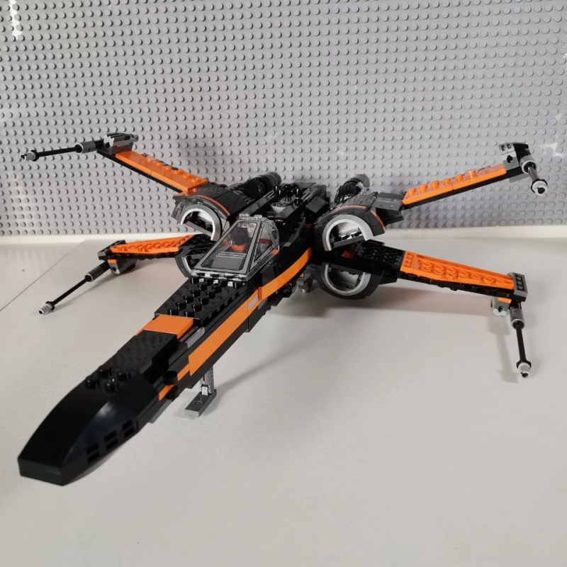 Custom 05004/7102 Star Wars Poe's X-wing Fighter 75102 Building Blocks 717±pcs Bricks From China
