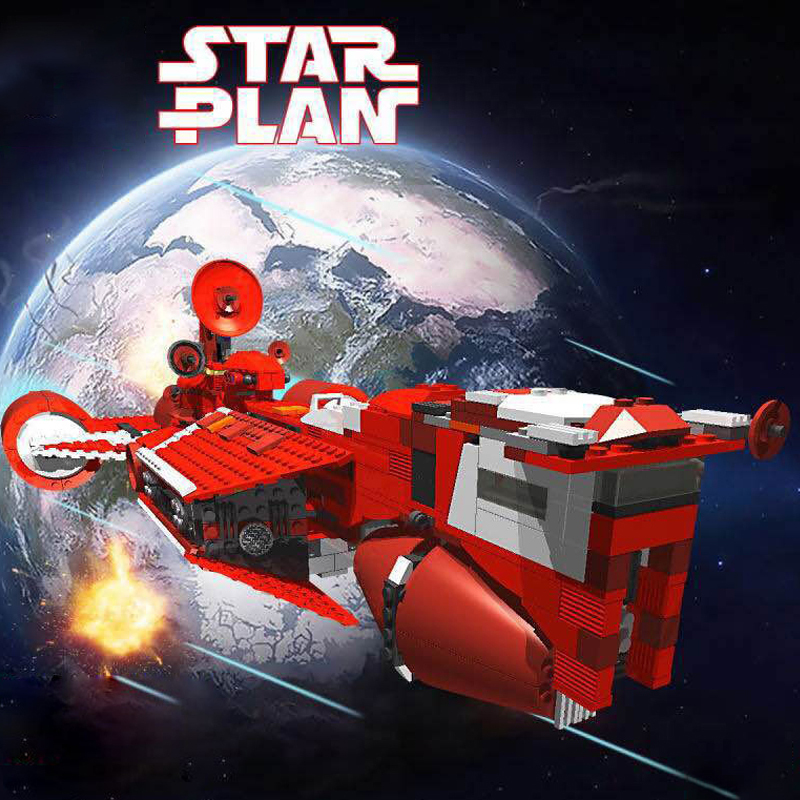 LEPIN 05070 Movie & Game Star Wars Republic Cruiser Building Blocks 7665 Brick 919±pcs from China.