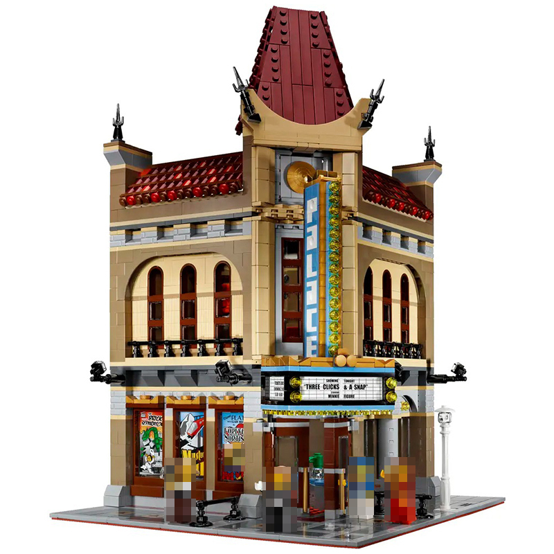 Customzied 99012 Palace Cinema Creator Builidng Block Brick Toy 2196pcs from USA 3-7 Day Delivery 10232
