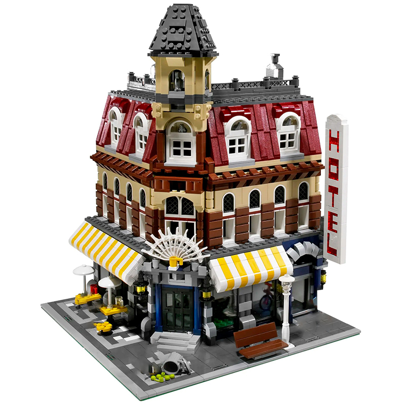 Customized A2106 Cafe Corner Creator 10182 Building Blocks 2133pcs Bricks Toys Model from China