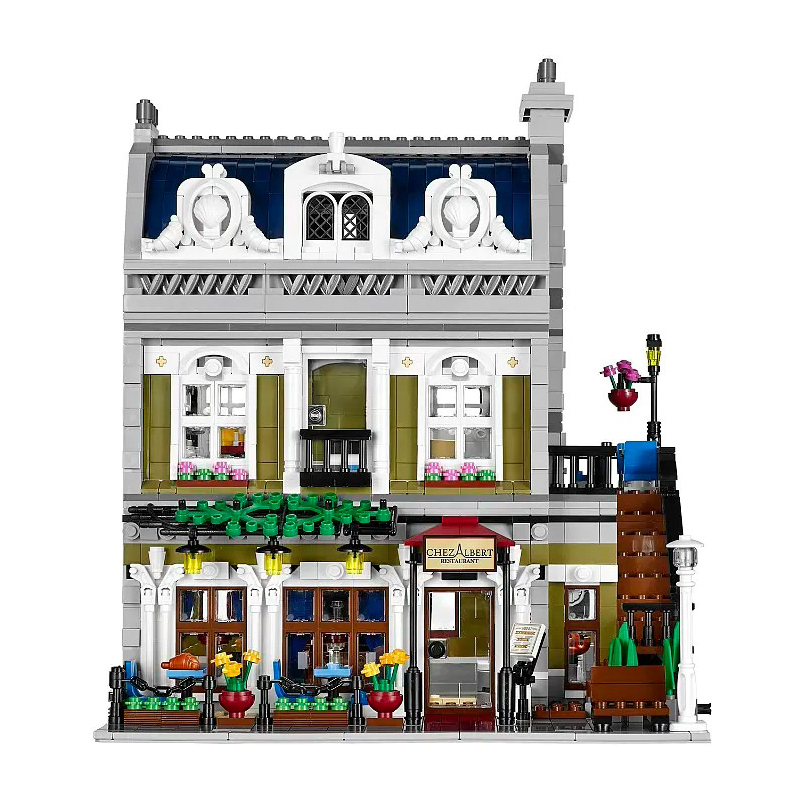 LEJI 99005 A19086 Modular Buildings Parisian Restaurant Creator Building Blocks 2469pcs Bricks Toys From China 10243.