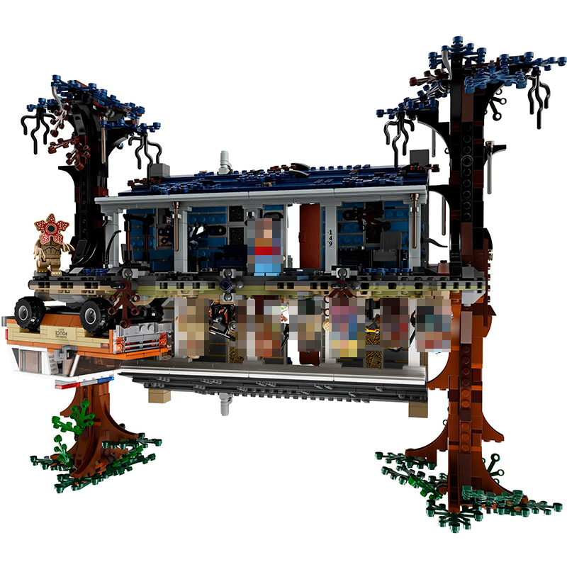 Custom 11538/25010/J168 The Upside Down Stranger Things Building Blocks 2287pcs Bricks Toys 75810 From USA 3-7 Day Delivery.