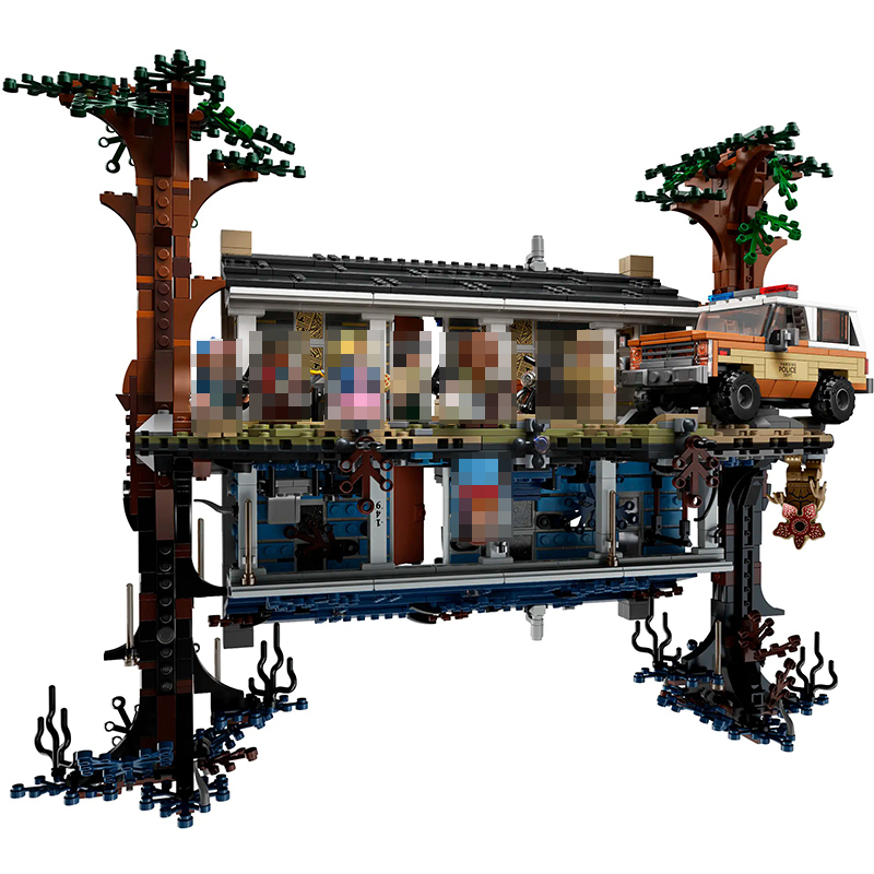 Custom 11538/25010/J168 The Upside Down Stranger Things Building Blocks 2287pcs Bricks Toys 75810 From USA 3-7 Day Delivery.