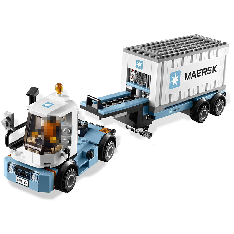 KING 91006 X19049 / Customized 40013 Maersk Train Expert 10219 Building Block 1237pcs Bricks from China