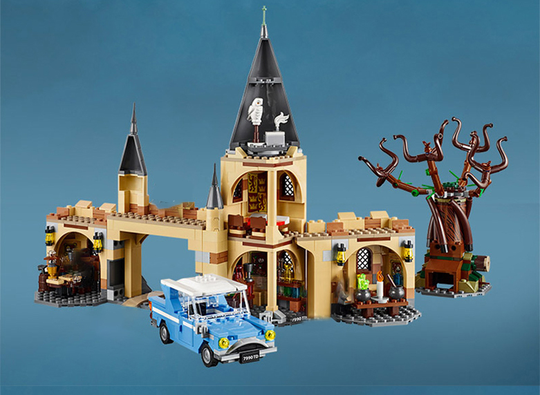 Hogwarts's Whomping "Willow" Harry Potter Hogwarts 843pcs from China 75953