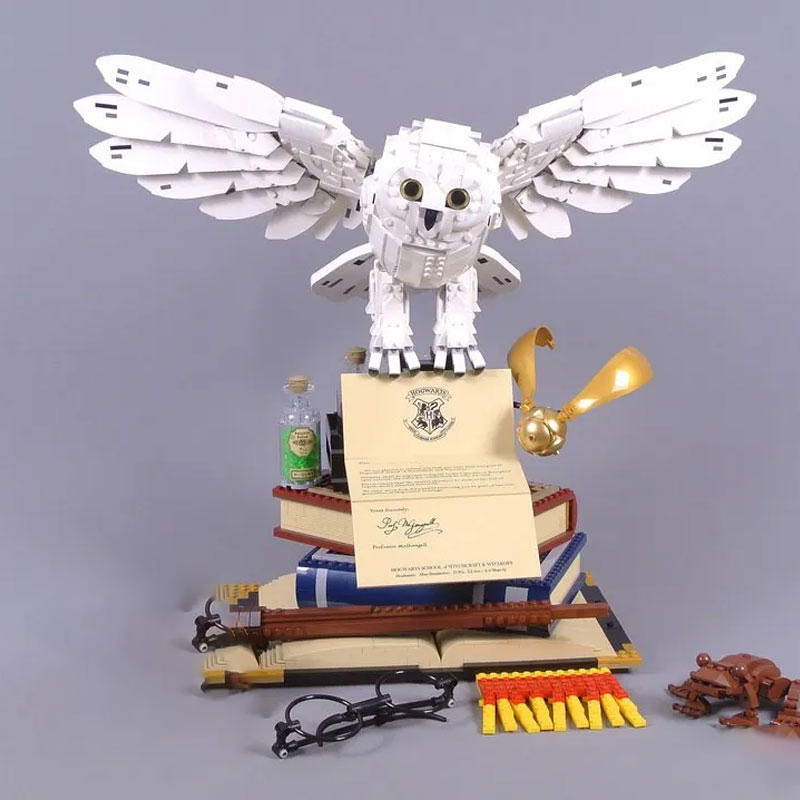 Custom 77002 / 6999 / SX 6050 / KING 99066 Hogwarts Icons Collectors' Edition 76391 Hedwig  Building Blocks 3010pcs Bricks From USA 3-7 Days Delivery