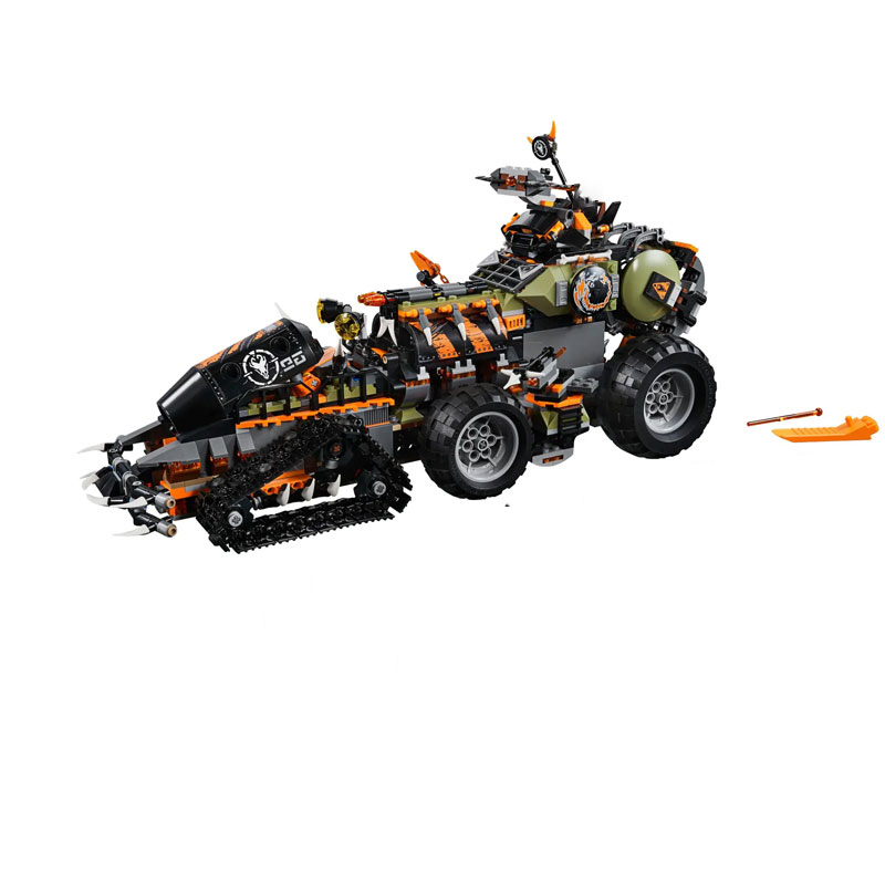 T2117 Ninjago Series Heavy Duty Truck Building Blocks 1236pcs Bricks Toys 70654 From China