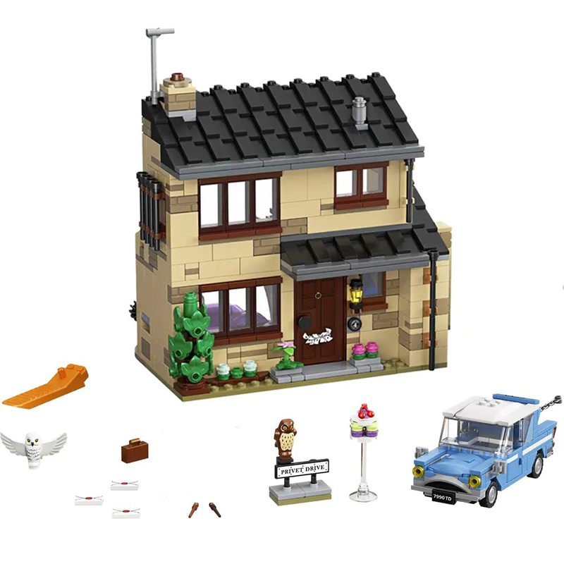 Customzied 80002 Movie & Games Series 4 Privet Drive Building Blocks 797pcs Bricks Toys Model 75968 From China