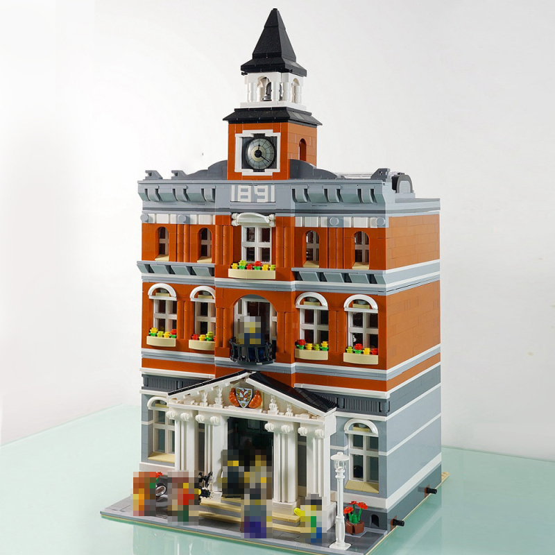 Custom A2101 Town Hall Creator 10224 Building Block Brick from China