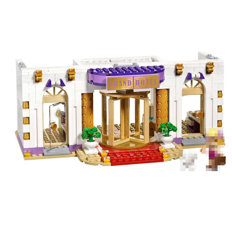 Bela 10547 Friends Series Heartlake Grand Hotel Building Blocks 1552pcs Bricks Toys 41101 Ship From China