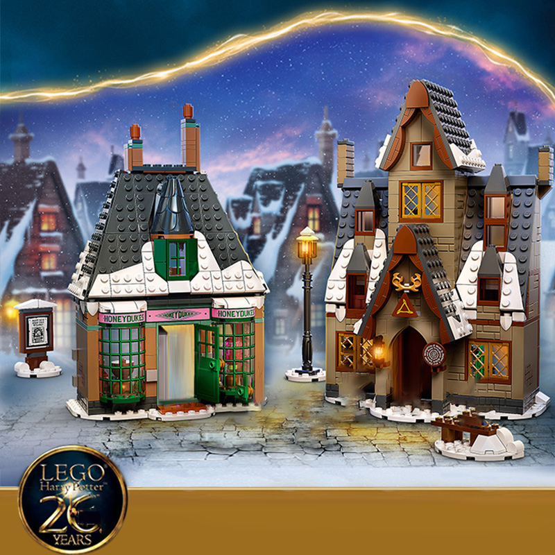 Custom X19070 Movie & Games Series Hogsmeade Village Visit Compatible 76388 Building Blocks 851pcs Bricks From China