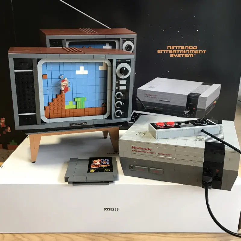 Custom 83300 / JOKER 71301 / 123-3  "Nintendo" Entertainment System Super Mario 2646±pcs Building Block Brick 71374 from China