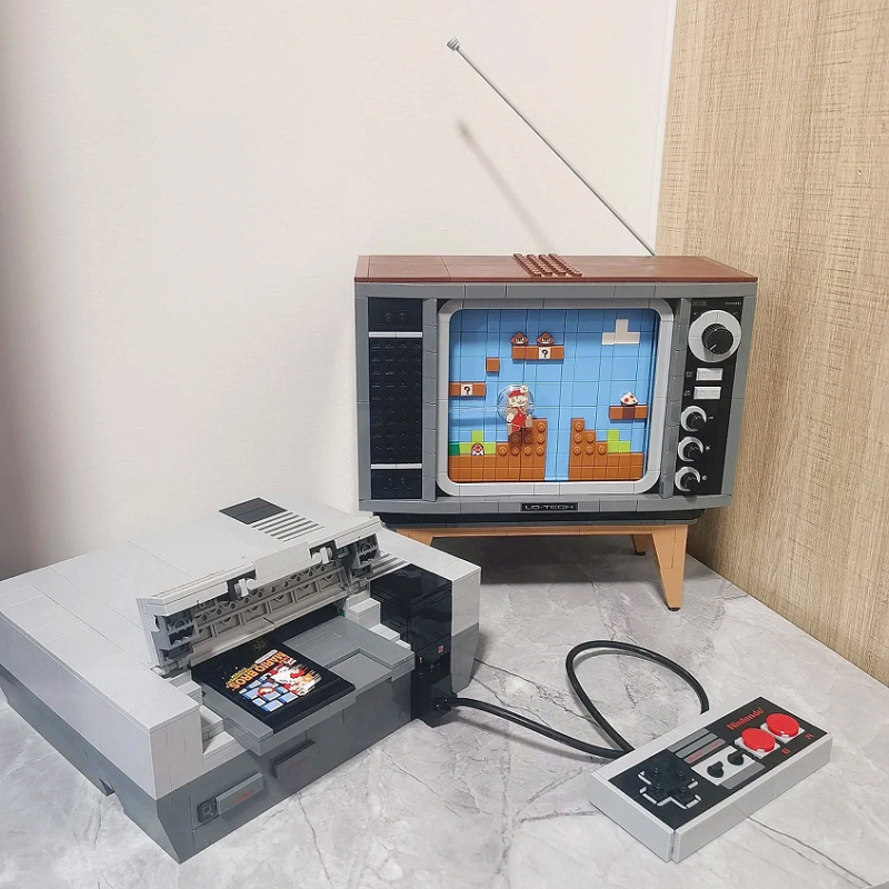 Custom 83300 / JOKER 71301 / 123-3  "Nintendo" Entertainment System Super Mario 2646±pcs Building Block Brick 71374 from China