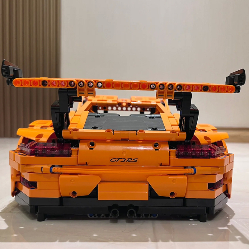Custom 79222/17265 / KING X19004 / T19050 / LP20001 Porsche 911 GT3 RS Super Racing Car Building Blocks Bricks 42056 from USA 3-7 Days Delivery