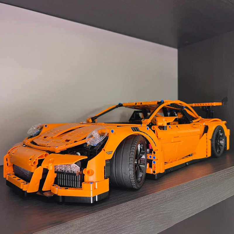 LP20001 Custom 79222 / KING X19004 / T19050 / Custom 17265 Porsched 911 GT3 RS Super Racing Car Building Blocks Bricks 42056 from Europe 3-7 Days Delivery