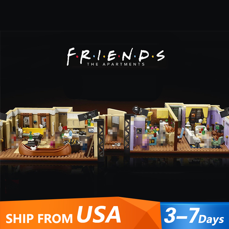 99919 Expert Series The Friends Apartments 10292 Building Blocks 2048pcs Bricks Ship From USA 3-7 Days Delivery