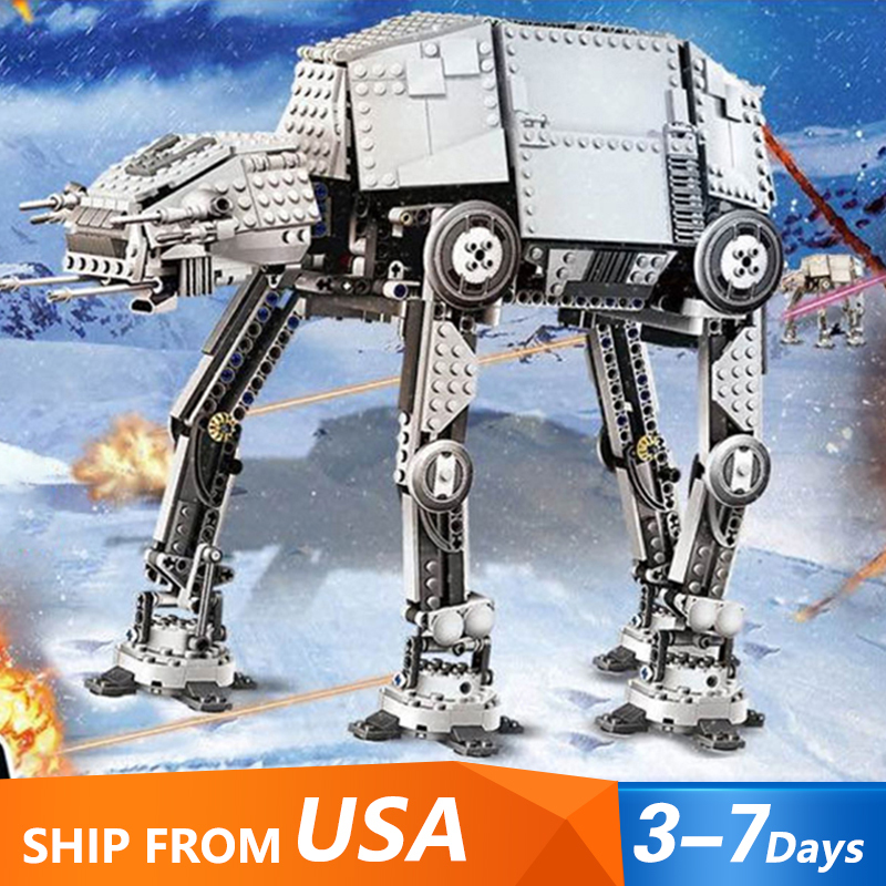 05050 Movie &amp; Games Series Walking AT-AT Building Blocks 1137pcs Bricks Toys For Gift 10178 Ship From USA 3-7 Days Delivery