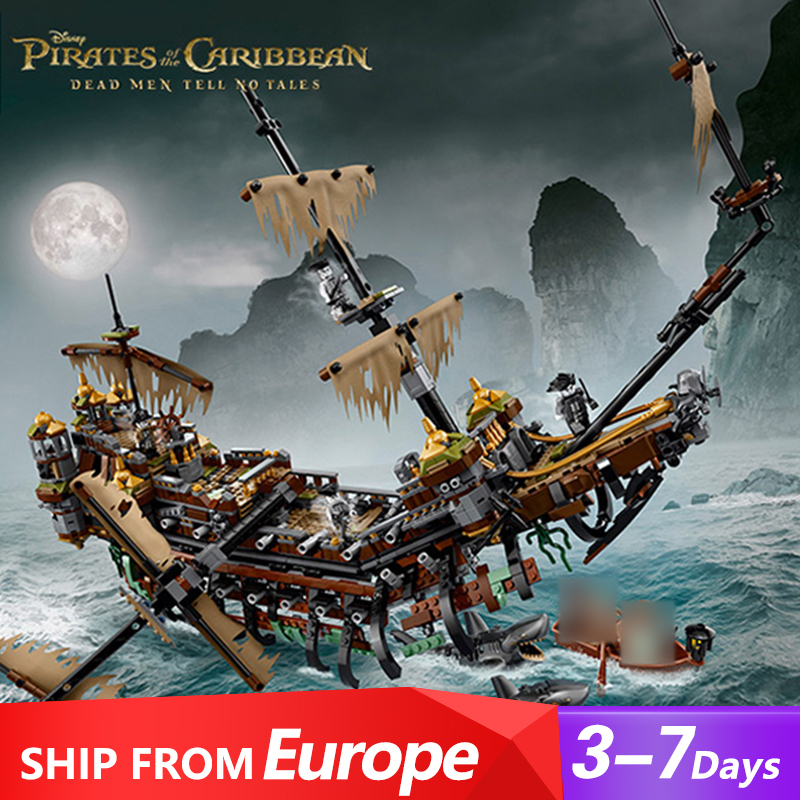 10680 Silent Mary Pirates of The Caribbean Building Blocks 2294ocs Bricks 71042 From Europe 3-7 Days Delivery