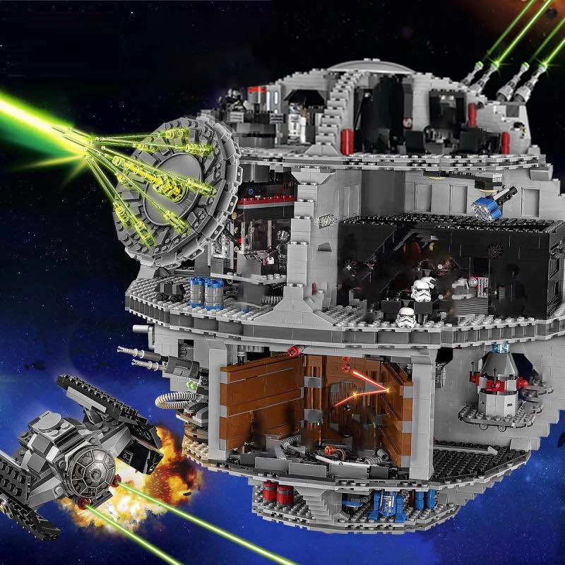 KING 60010 Death Star Star Wars Movie 4016+pcs Building Block Brick 75159 From Canada 3-7 Days Delivery