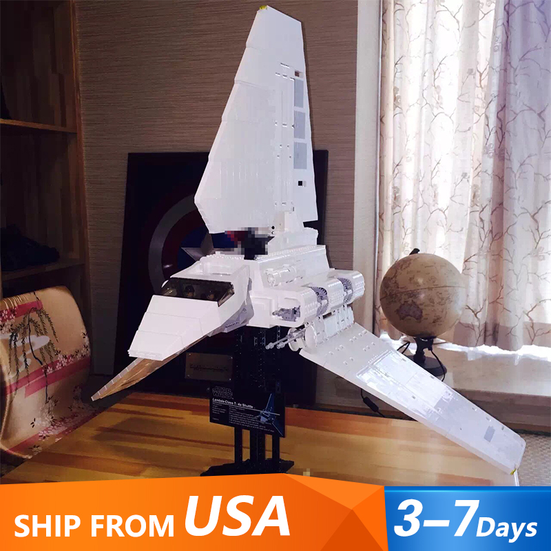 Custom 05034 UCS Imperial Shuttle Star Wars Movie 10212 Building Block Brick Toy 2503±PCS from USA 3-7 Days Delivery.
