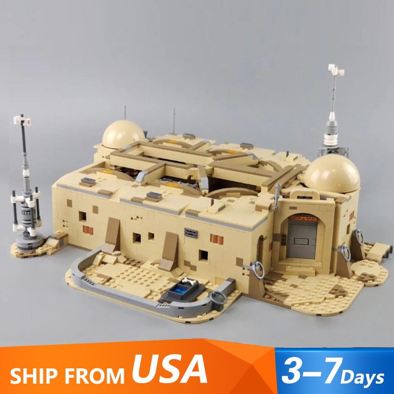 Custom T5290  / A19078 / KING 60016 Mos Eisley Cantina Star Wars 75290 Building Block Brick 3187±pcs USA 3-7 Day Delivery.